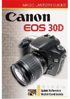 Canon EOS 30D manual. Camera Instructions.